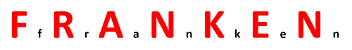FRANKEN in Großbuchstaben